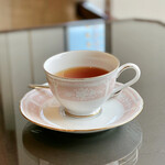 Soma Hausu - 紅茶はマスカットティーにしました。茶葉がいっぱい入っていて飲みにくい(つω`*)