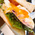coffee＆tea BBB - 料理写真:「サンドイッチ：ペッパーハム、卵、トマト」