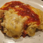 太波空風 - スパムとふわふわ卵のオムライス（８００円）