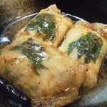 居酒屋 兀突骨 - 湯葉巻きの餡かけ