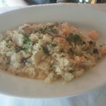 ウマコシ - パスタ部門からエビときのこのリゾット