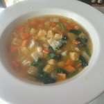 ウマコシ - 前菜部門からミネストローネスープ