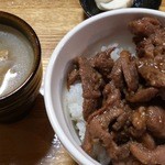 シープクラブ吉野 - サフォークラム丼（1200円）
