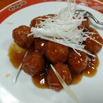 中国料理　美好 - 肉団子の甘酢あんかけ