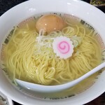 塩そば専門店 桑ばら - 本鮪のカマトロステーキ丼と本鮪中トロ出汁の塩かけそば