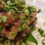 麺屋 六感堂 - 鯵なめろう丼