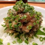 麺屋 六感堂 - 鯵なめろう丼