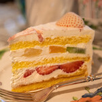 草里 - 2021.6 フルーツショートケーキ（700円）