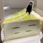 不二家 - 料理写真:肥後グリーンメロンミルクレープ、204円