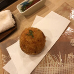 鮨 たかはし - ズワイガニのクリームコロッケ