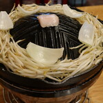 札幌ジンギスカン - 焼き台