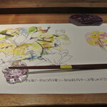 日本料理 潤花 - ２０２１年６月１２日のテーブルセット