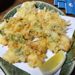 富久寿司 - 海鮮かき揚げ