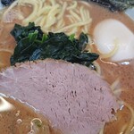 武蔵家 - 味玉あざっす(*- -)(*_ _)ﾍﾟｺﾘ