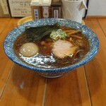 らーめん森や。 - 正油らーめん 元味 細麺　味玉トッピング