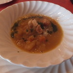 オステリア ラ・ドルチェヴィータ - 野菜のスープ