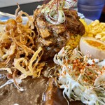 カレーは飲み物。 - 麻辣魯肉飯とのあいもりカレー アップ