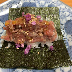 割烹 一楓 - 和牛と鮪の手巻き寿司