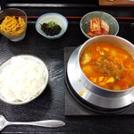 キムチ工房 青ちゃん - スンドゥブ定食