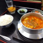 キムチ工房 青ちゃん - スンドゥブ定食