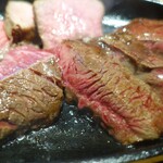 THE KINTAN STEAK - 赤身とハラミ