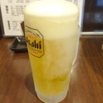 Mokumoku Kinniku - 生ビール中