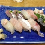 栄寿し - 地魚寿し1890円
