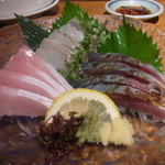 ほの字 - お刺身３点盛り