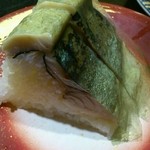 回し寿司 活 活美登利 池袋店 - サバ