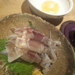 東麻布 逢坂  - ほたるいかの湯引き