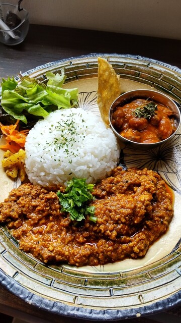麺とカレーのお店 かるみれんげ 小淵沢 インドカレー 食べログ