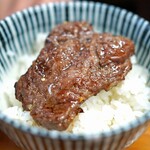 スタミナ苑 - 特上ハラミをご飯で