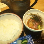 東麻布 逢坂  - 鯛茶漬けセット