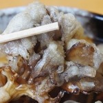 そば処 平石亭 - 「舞茸天ぷら」食べるところです(10/14UP)