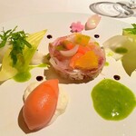 ラ・プロヴァンス - 季節鮮魚と野菜のマリネ②