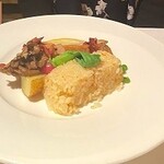 ラ・プロヴァンス - 仔牛のクリーム煮込み　たっぷりバターライスを添えて③