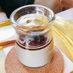 cafe美卵 - 黒豆豆乳プリン