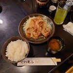 Tonkatsu Niimura - 生姜焼きランチ、980円。