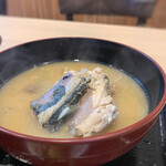 大船海鮮食堂 魚福 - 定食のあら汁