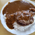 カレー&ハンバーグ やまと - ハンバーグカレー（大盛）