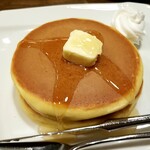 自家焙煎珈琲庵 - ホットケーキ＋バター＋シロップ