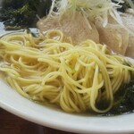 海鮮しおらーめん KUROBESAN - 岩海苔らーめんの麺の状態(2021.06.13)