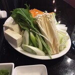ラム専 ひつじ亭 - 野菜の盛り合わせ