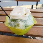 ミルク - 横からの図