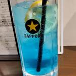 ほていちゃん - 青いレモンサワー