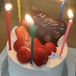 割烹 一楓 - バースデーケーキ