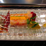 横浜うかい亭 - ズワイガニのテリーヌ