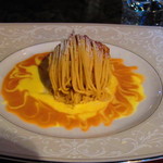 横浜うかい亭 - モンブラン