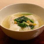 道人 - 伊勢海老と自家製胡麻豆腐