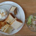 珈琲倶楽部 - 料理写真:焼きサンド（タマゴ）